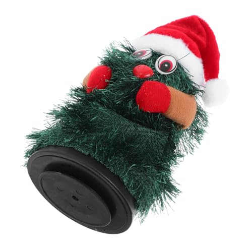 FIXOSHEE Elektrischer Drehbarer Weihnachtsbaum Plüschfigur mit Spaßiger Rotation Geräuscharme Elektrische Weihnachtsbaum Puppe für Festliche Innenraumdekoration und Fröhliche Familienfeiern FIXOSHEE Elektrischer Drehbarer Weihnachtsbaum Plüschfigur mit Spaßiger Rotation Geräuscharme Elektrische Weihnachtsbaum Puppe für Festliche Innenraumdekoration und Fröhliche Familienfeiern von FIXOSHEE