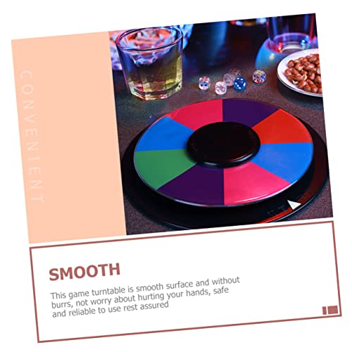 FIXOSHEE Felder Doppelseitiges Trinkspiel Drehspiel Rad Partyspiel Trinkspiel Zubehör für Ktv Bar Party Unterhaltung mit Individuell Anpassbaren Spieloptionen und Hochwertiger Verarbeitung von FIXOSHEE