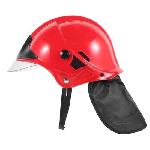 FIXOSHEE Feuerwehrmann Helm Cosplay Kostüm Zubehör Leicht und Stabil aus Kunststoff für Fasching Halloween Mottoparty Kindergeburtstag Party Requisite FIXOSHEE Feuerwehrmann Helm Cosplay Kostüm Zubehör Leicht und Stabil aus Kunststoff für Fasching Halloween Mottoparty Kindergeburtstag Party Requisite von FIXOSHEE