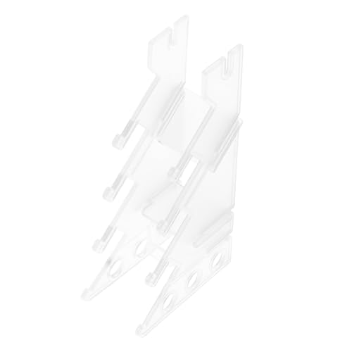 FIXOSHEE Finger Skateboard Display Rack Transparent Kunststoff Platzsparend Einfach zu Montieren Multifunktional Für Zuhause und Sammler Geeignet von FIXOSHEE