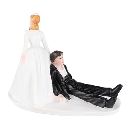FIXOSHEE Flacher Hochzeitstortenaufsatz Laufender Bräutigam Resin Figur Vielseitige Kuchendekoration für Verlobung Junggesellinnenabschied und Hochzeitsfeier Wohnzimmerdeko FIXOSHEE Flacher Hochzeitstortenaufsatz Laufender Bräutigam Resin Figur Vielseitige Kuchendekoration für Verlobung Junggesellinnenabschied und Hochzeitsfeier Wohnzimmerdeko von FIXOSHEE