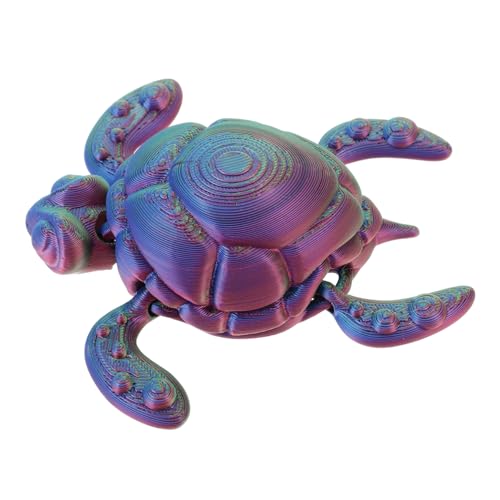 FIXOSHEE Gedrucktes Realistisches Meeresschildkrötenmodell mit Beweglichen Gelenken Kreatives Sammelspielzeug und Dekorative Figur Leuchtenden Farben Detailgetreue Simulation für Aquarium FIXOSHEE Gedrucktes Realistisches Meeresschildkrötenmodell mit Beweglichen Gelenken Kreatives Sammelspielzeug und Dekorative Figur Leuchtenden Farben Detailgetreue Simulation für Aquarium von FIXOSHEE