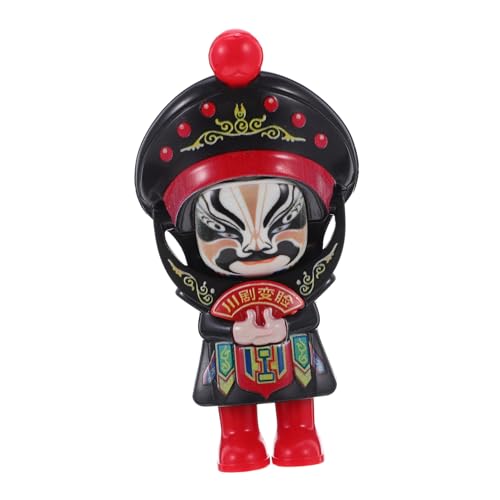 FIXOSHEE Gesichtswechselnde Figur Puppen Auto Für Veranstaltungen Mit Opernpuppenfigur Kultur Reliefgesichtsstatue Interaktive Tischplatte Geburtstagswechsel Schule Wechselnde Sichuan von FIXOSHEE
