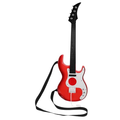 FIXOSHEE Gitarre Musikinstrument Lernspielzeug mit Realistischen Saiten Farbenfrohes Design für Frühe Musikalische und Spielerisches Lernen Geeignet für Kindergarten und Anfänger von FIXOSHEE