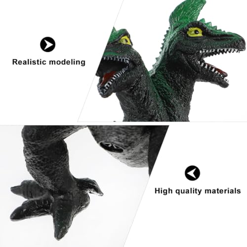 FIXOSHEE Großes Dinosaurier Modell mit Sound Realistische Doppelkopf Tyrannosaurus Figur Interaktives Lernspielzeug für Geschenk und Partydeko von FIXOSHEE