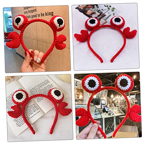 FIXOSHEE Haarreif Cartoon Krebs Stirnband Süßer Haarschmuck Bequem Für Party Fotoaccessoire FIXOSHEE Haarreif Cartoon Krebs Stirnband Süßer Haarschmuck Bequem Für Party Fotoaccessoire von FIXOSHEE