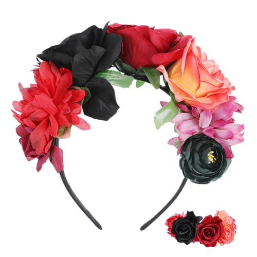 FIXOSHEE Halloween Blumen Haarband Damen Leichter Kopfschmuck Party Haarkranz Robust und Bequem für Festliche Anlässe und Fotos FIXOSHEE Halloween Blumen Haarband Damen Leichter Kopfschmuck Party Haarkranz Robust und Bequem für Festliche Anlässe und Fotos von FIXOSHEE