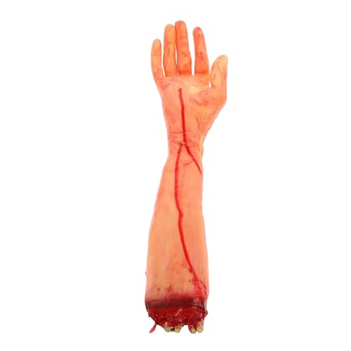 FIXOSHEE Halloween Realistische Deko Abgetrennter Arm Prop Verstellbar Langlebig Kunststoff Lebensecht und Gruselig Geeignet für Outdoor Halloween Dekoration Tisch und Party Requisiten von FIXOSHEE