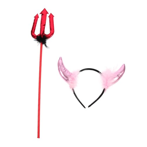 FIXOSHEE Halloween Teufelshörner Haarreif für Goldenes Teiliges Kostümzubehör Bequemes Stirnband für Halloween Cosplay Motto und Faschingspartys FIXOSHEE Halloween Teufelshörner Haarreif für Goldenes Teiliges Kostümzubehör Bequemes Stirnband für Halloween Cosplay Motto und Faschingspartys von FIXOSHEE