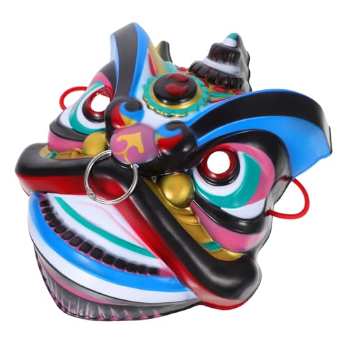 FIXOSHEE Handgefertigte Blaue Löwenmaske Chinesischer Stil Orientalischer Realistische Bühnenmaske Für Erwachsene Halloween Karneval Geburtstagsfeiern FIXOSHEE Handgefertigte Blaue Löwenmaske Chinesischer Stil Orientalischer Realistische Bühnenmaske Für Erwachsene Halloween Karneval Geburtstagsfeiern von FIXOSHEE