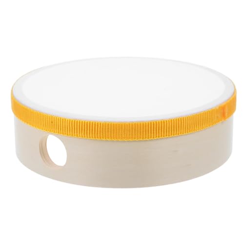 FIXOSHEE Handtrommel Holz Percussion Instrument Schlagzeug für Musikalische Früherziehung Handgehalten Robustes Sperrholz Fördert Sensorik und Kreativität Geeignet für Bühne und von FIXOSHEE