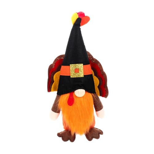 FIXOSHEE Herbstliche Thanksgiving Dekofigur Plüsch Puppe Kuscheliges für Sofa Tisch Wohnzimmer Party von FIXOSHEE