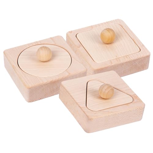 FIXOSHEE Holz Geometrische Formen Sortierspielzeug Natürliche Holzbausteine Pädagogisch Fördert Logisches Feinmotorik Hand Augen Koordination Für Lernspielzeug Montessori FIXOSHEE Holz Geometrische Formen Sortierspielzeug Natürliche Holzbausteine Pädagogisch Fördert Logisches Feinmotorik Hand Augen Koordination Für Lernspielzeug Montessori von FIXOSHEE