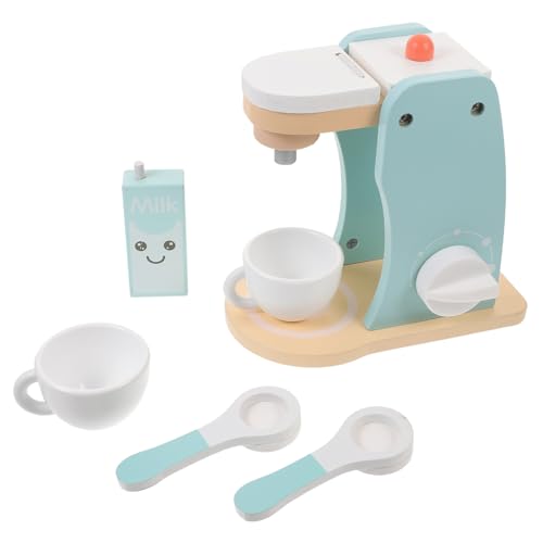 FIXOSHEE Holz Kaffeemaschine Set für Stabiles Holzmaterial Sicher und Glatt für Rollenspiele und Frühes Lernen Zubehör für Kinderspielküchen Pädagogisches Küchenspielzeug für Jungen und FIXOSHEE Holz Kaffeemaschine Set für Stabiles Holzmaterial Sicher und Glatt für Rollenspiele und Frühes Lernen Zubehör für Kinderspielküchen Pädagogisches Küchenspielzeug für Jungen und von FIXOSHEE