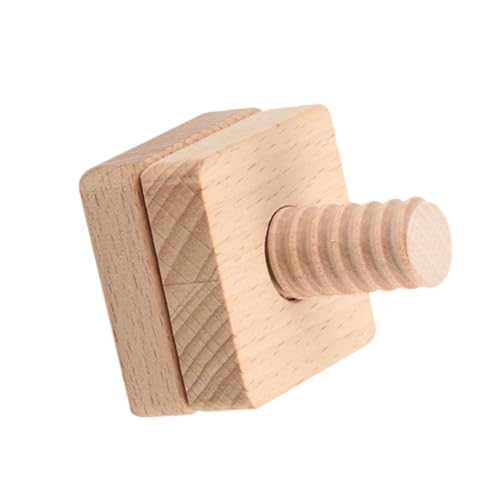 FIXOSHEE Holz Schrauben Nut Assembly Toy für Pädagogisches Montessori Lernspielzeug Feinmotorik und Formwahrnehmung Ab Jahren FIXOSHEE Holz Schrauben Nut Assembly Toy für Pädagogisches Montessori Lernspielzeug Feinmotorik und Formwahrnehmung Ab Jahren von FIXOSHEE
