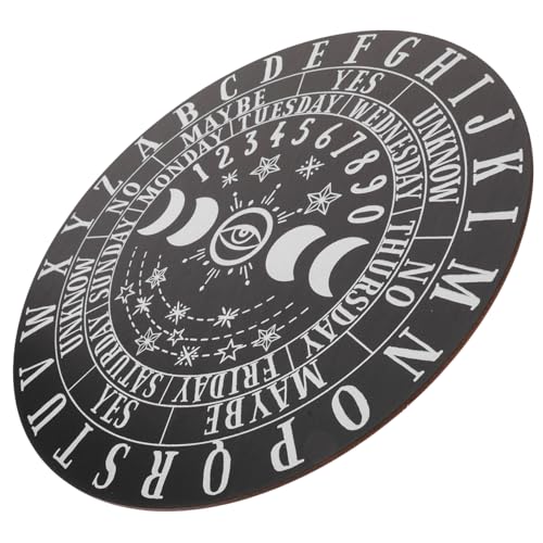 FIXOSHEE Holz divinationsbrett mit Geschnitztem Muster Praktisches Wahrsage Tool Leichtes Großes Energieschild für Meditation Spirituelle Entscheidungsfindung und Dekoratives Altarzubehör FIXOSHEE Holz divinationsbrett mit Geschnitztem Muster Praktisches Wahrsage Tool Leichtes Großes Energieschild für Meditation Spirituelle Entscheidungsfindung und Dekoratives Altarzubehör von FIXOSHEE