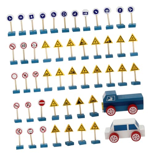 FIXOSHEE Holz verkehrszeichen Spielset für Pädagogisches Verkehrsschilder Modell Sicherheitsförderndes Lernspielzeug für Kindergarten Robustes Holzmaterial für FIXOSHEE Holz verkehrszeichen Spielset für Pädagogisches Verkehrsschilder Modell Sicherheitsförderndes Lernspielzeug für Kindergarten Robustes Holzmaterial für von FIXOSHEE