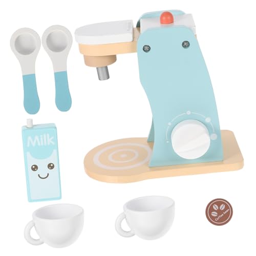 FIXOSHEE Holzspielzeug Kaffeemaschine für Realistische Mini Kaffeemaschine Pädagogisches Küchen von Kreativität Feinmotorik und Vorstellungskraft Geschenk FIXOSHEE Holzspielzeug Kaffeemaschine für Realistische Mini Kaffeemaschine Pädagogisches Küchen von Kreativität Feinmotorik und Vorstellungskraft Geschenk von FIXOSHEE