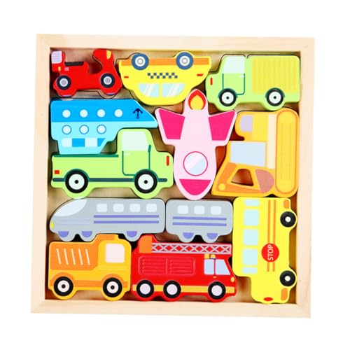 FIXOSHEE Holzspielzeug Verkehrsmittel Puzzle für Kleinkinder Robustes Lernspielzeug Hand Auge koordination Sicher mit Glatten Kanten Langlebig und Pädagogisch Wertvoll für Ab Jahren FIXOSHEE Holzspielzeug Verkehrsmittel Puzzle für Kleinkinder Robustes Lernspielzeug Hand Auge koordination Sicher mit Glatten Kanten Langlebig und Pädagogisch Wertvoll für Ab Jahren von FIXOSHEE