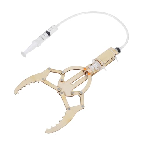 FIXOSHEE Hydraulischer Roboterarm Bausatz Holz DIY Modell Bionische Mechanische Hand Lernspielzeug Stem Technik Motorik Kreativität Hand Auge Koordination FIXOSHEE Hydraulischer Roboterarm Bausatz Holz DIY Modell Bionische Mechanische Hand Lernspielzeug Stem Technik Motorik Kreativität Hand Auge Koordination von FIXOSHEE