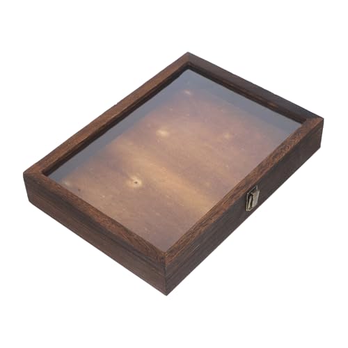 FIXOSHEE Insektenproben Vitrine Holzkasten mit Deckel für Schmetterlinge Getrocknete Kompakte Aufbewahrungsbox für Sammlerstücke Wanddekoration oder FIXOSHEE Insektenproben Vitrine Holzkasten mit Deckel für Schmetterlinge Getrocknete Kompakte Aufbewahrungsbox für Sammlerstücke Wanddekoration oder von FIXOSHEE