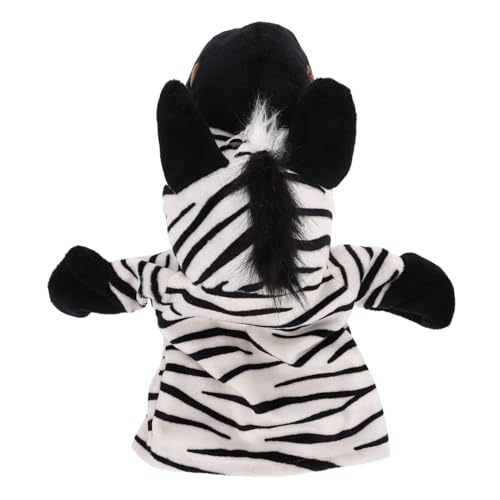 FIXOSHEE Interaktive Handpuppe Zebra mit Beweglichem Mund Kuscheliges Plüschspielzeug für Kleinkinder Fingerfreundlich für Puppentheater und Eltern Junge Mädchen interaktion für FIXOSHEE Interaktive Handpuppe Zebra mit Beweglichem Mund Kuscheliges Plüschspielzeug für Kleinkinder Fingerfreundlich für Puppentheater und Eltern Junge Mädchen interaktion für von FIXOSHEE