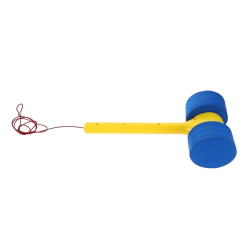 FIXOSHEE Interaktiver Kinderhammer für Maulwurfspiel Bunter Kunststoff Doppelschlägel mit Ergonomischem Griff Robuster Langlebiger Spielzeughammer für Heim und Freizeitspaß von FIXOSHEE