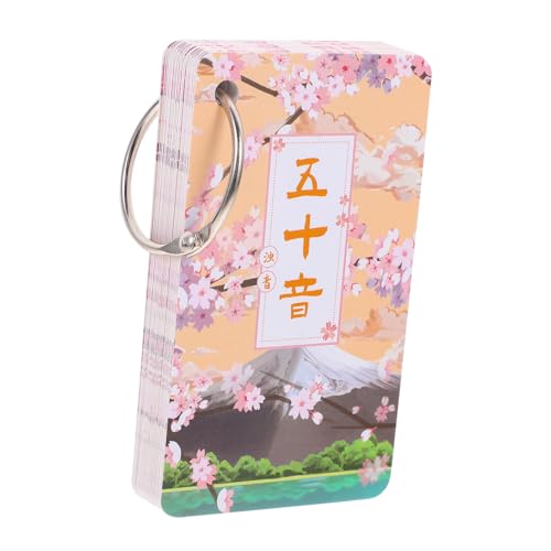FIXOSHEE Japanisch Lernkarten für Anfänger Gojūon Übungskarten mit Klaren Mustern Leichtes Papiermaterial für Effektives Grundwissen Selbststudium und Spielerisches Lernen FIXOSHEE Japanisch Lernkarten für Anfänger Gojūon Übungskarten mit Klaren Mustern Leichtes Papiermaterial für Effektives Grundwissen Selbststudium und Spielerisches Lernen von FIXOSHEE