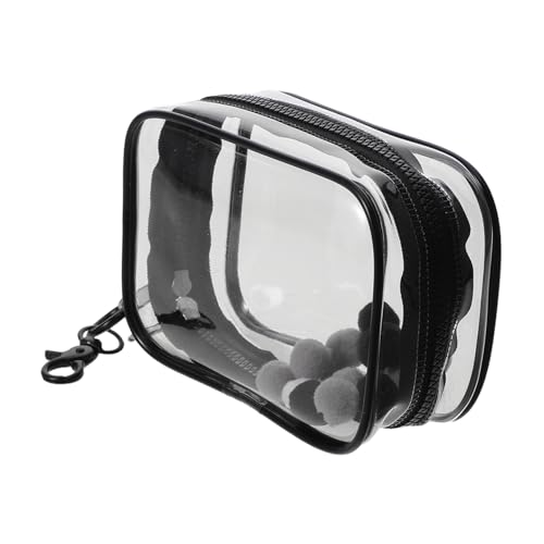 FIXOSHEE Kleine Transparente Puppentasche mit Schlüsselanhänger Doppelter Reißverschluss Dickes PVC Vielseitiger Aufbewahrungs und Displaybeutel für Plüschtiere und Sammlerstücke FIXOSHEE Kleine Transparente Puppentasche mit Schlüsselanhänger Doppelter Reißverschluss Dickes PVC Vielseitiger Aufbewahrungs und Displaybeutel für Plüschtiere und Sammlerstücke von FIXOSHEE