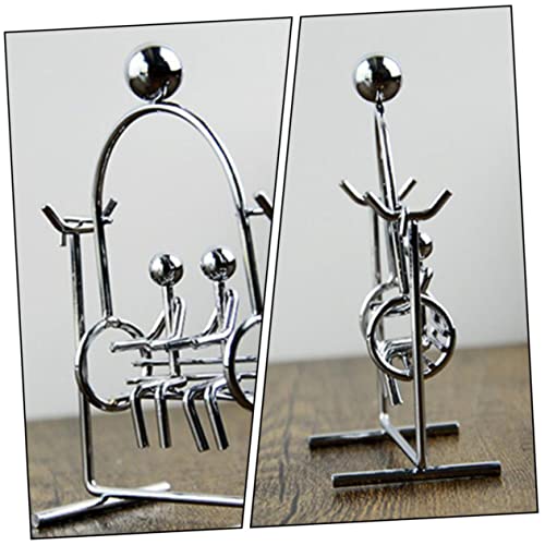 FIXOSHEE Kreative Kleine Eisenfigur Balanceball Schaukelspielzeug Desktop deko Physikspielzeug für Wissenschaftsinteressierte und Büro Einzigartiges Kinetisches Kunstobjekt für Geschenke FIXOSHEE Kreative Kleine Eisenfigur Balanceball Schaukelspielzeug Desktop deko Physikspielzeug für Wissenschaftsinteressierte und Büro Einzigartiges Kinetisches Kunstobjekt für Geschenke von FIXOSHEE