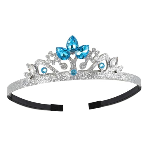FIXOSHEE Krone Haarband Glitzerndes Stirnband Haarschmuck für Mädchen Party Geburtstag Langlebiges Diadem mit Funkelnden Kristallen in Blau FIXOSHEE Krone Haarband Glitzerndes Stirnband Haarschmuck für Mädchen Party Geburtstag Langlebiges Diadem mit Funkelnden Kristallen in Blau von FIXOSHEE