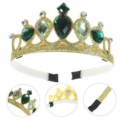 FIXOSHEE Krone für Mädchen Goldfarbene Strass prinzessinnenhaarschmuck Leichter Kopfschmuck für Kostüm Party Cosplay und Geburtstagsfeiern Stabiler Sitz Komfortables Design FIXOSHEE Krone für Mädchen Goldfarbene Strass prinzessinnenhaarschmuck Leichter Kopfschmuck für Kostüm Party Cosplay und Geburtstagsfeiern Stabiler Sitz Komfortables Design von FIXOSHEE