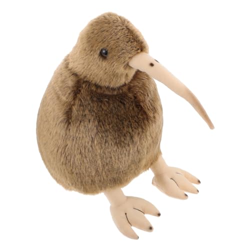 FIXOSHEE Kuscheltier Kiwi Vogel Plüschpuppe Plüschspielzeug Haustier Dekoration Langlebig mit PP Baumwolle für Tisch Sofa Schlafzimmer und Deko von FIXOSHEE