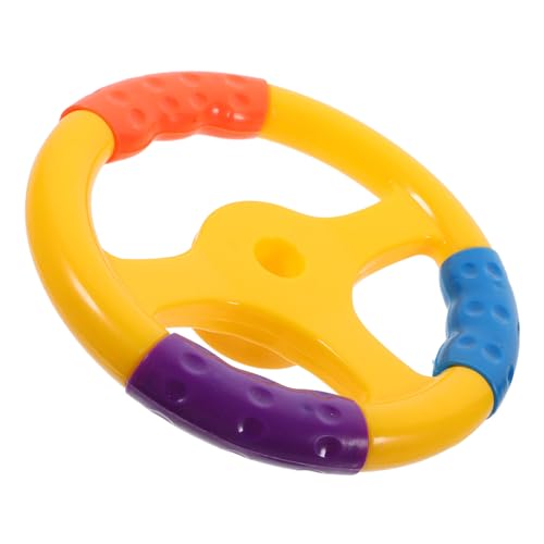 FIXOSHEE Lenkrad Stabiles Einfach zu Montierendes Outdoor Swing Lenkrad Pädagogisches Fahrzeug Zubehör für Kleinkinder Fördert Verkehrswissen und Spielerische Beschäftigung von FIXOSHEE