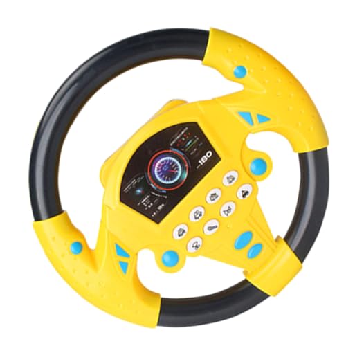 FIXOSHEE Lenkradspielzeug für Drehbar Realistischer Fahr Simulator Tragbar für Auto und Zuhause Fördert Fahrfähigkeiten Spielerisch Geeignet für Jungen und Mädchen von FIXOSHEE