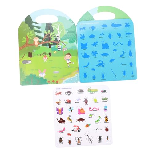 FIXOSHEE Lernspielzeug Stickerbuch Frühpädagogik Beschäftigungsbuch mit Wiederverwendbaren Aufklebern für Kleinkinder Vorschule Kognitive Entwicklungsspiele Geburtstagsgeschenk FIXOSHEE Lernspielzeug Stickerbuch Frühpädagogik Beschäftigungsbuch mit Wiederverwendbaren Aufklebern für Kleinkinder Vorschule Kognitive Entwicklungsspiele Geburtstagsgeschenk von FIXOSHEE