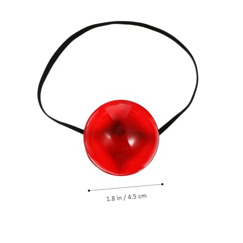 FIXOSHEE Leuchtende Rote Clownnase mit Integriertem Licht Leichtes Bequemes Cosplay Accessoire für Erwachsene für Zirkus Halloween Partys und Kostümaufführungen FIXOSHEE Leuchtende Rote Clownnase mit Integriertem Licht Leichtes Bequemes Cosplay Accessoire für Erwachsene für Zirkus Halloween Partys und Kostümaufführungen von FIXOSHEE
