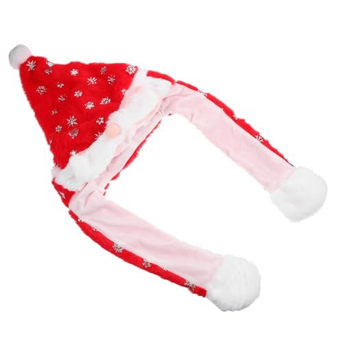 FIXOSHEE Lustige Weihnachtsmütze mit Beweglichen Ohren Plüsch Santa Party Hut Geeignet für Weihnachtsfeiern Bühnenauftritte und Foto Requisiten Einheitsgröße für Erwachsene FIXOSHEE Lustige Weihnachtsmütze mit Beweglichen Ohren Plüsch Santa Party Hut Geeignet für Weihnachtsfeiern Bühnenauftritte und Foto Requisiten Einheitsgröße für Erwachsene von FIXOSHEE