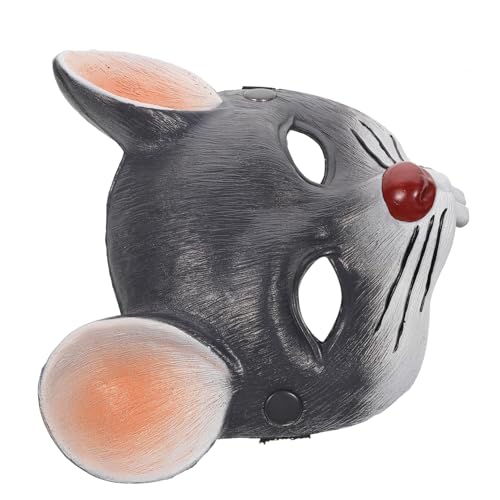 FIXOSHEE Mäuse Maske Halloween Party Gesichtsmaske Erwachsene Karneval Fasching Cosplay Leichte PU Schaumstoff Tiermasken FIXOSHEE Mäuse Maske Halloween Party Gesichtsmaske Erwachsene Karneval Fasching Cosplay Leichte PU Schaumstoff Tiermasken von FIXOSHEE