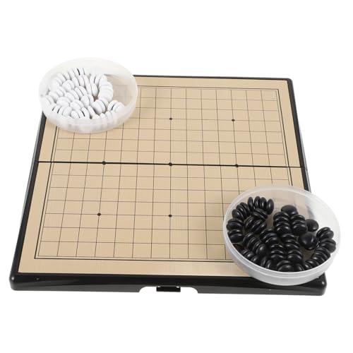 FIXOSHEE Magnetisches Go Spielset Standardgröße mit Magnetischen Spielsteinen Tragbares Lernbrett für Anfänger Fördert Logisches Denken und Strategisches FIXOSHEE Magnetisches Go Spielset Standardgröße mit Magnetischen Spielsteinen Tragbares Lernbrett für Anfänger Fördert Logisches Denken und Strategisches von FIXOSHEE