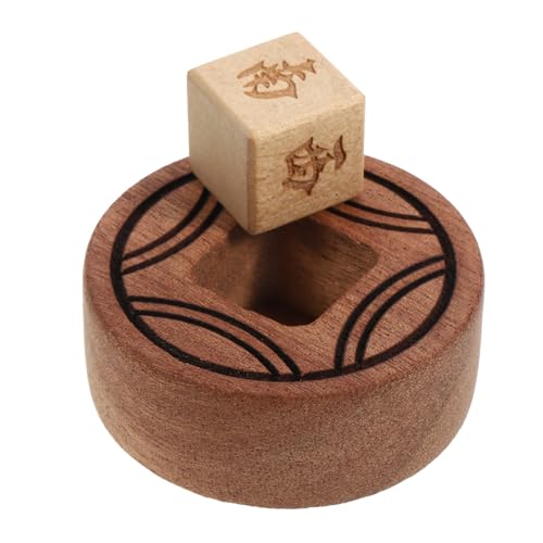 FIXOSHEE Mahjong Würfel aus Rotem Holz Tragbarer Windrichtungswürfel für Brettspiele Party spielwürfel Dekoratives Chinesisches Spielzubehör für Ktv Zuhause Bar und Gesellige Runden FIXOSHEE Mahjong Würfel aus Rotem Holz Tragbarer Windrichtungswürfel für Brettspiele Party spielwürfel Dekoratives Chinesisches Spielzubehör für Ktv Zuhause Bar und Gesellige Runden von FIXOSHEE