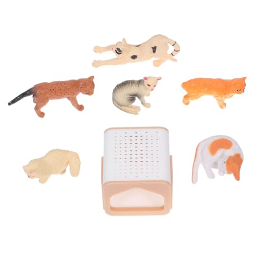 FIXOSHEE Mini Katzennest Modell Haustierspielzeug Weihnachten Realistisches Katzenspielset Lernspielset Partyzubehör Katzenfiguren Spielset Kuchendekoration Kätzchen FIXOSHEE Mini Katzennest Modell Haustierspielzeug Weihnachten Realistisches Katzenspielset Lernspielset Partyzubehör Katzenfiguren Spielset Kuchendekoration Kätzchen von FIXOSHEE