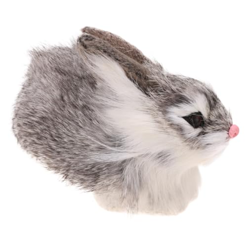 FIXOSHEE Mini Plüschhase Lifelike Kuscheltier Kaninchen Simulation Modell Dekoration Geschenk für Wohnraum FIXOSHEE Mini Plüschhase Lifelike Kuscheltier Kaninchen Simulation Modell Dekoration Geschenk für Wohnraum von FIXOSHEE
