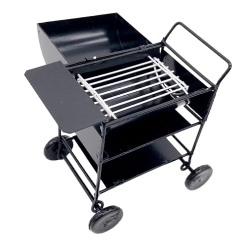 FIXOSHEE Miniatur BBQ Grill Grillrost Puppenhaus Möbel für Kreative DIY Bastler und Spielhaus Outdoor Dekoration FIXOSHEE Miniatur BBQ Grill Grillrost Puppenhaus Möbel für Kreative DIY Bastler und Spielhaus Outdoor Dekoration von FIXOSHEE