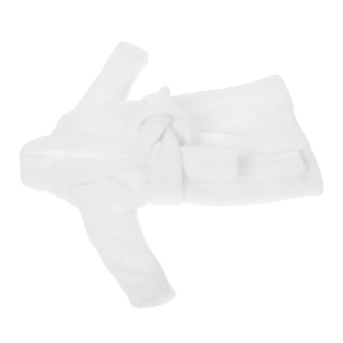 FIXOSHEE Miniatur Badeumhang für Puppen Weiß mit Gürtel Eleganter Puppenmantel als Stilvolles Puppenkleidungszubehör Minimalistisches Design für Mini Doll Outfits Vielseitiges FIXOSHEE Miniatur Badeumhang für Puppen Weiß mit Gürtel Eleganter Puppenmantel als Stilvolles Puppenkleidungszubehör Minimalistisches Design für Mini Doll Outfits Vielseitiges von FIXOSHEE