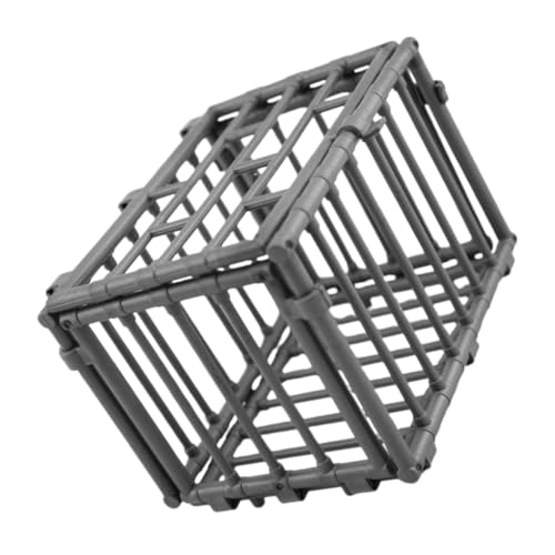 FIXOSHEE Miniatur Bauernhofzaun Mini Käfig Modell mit Detailliertem Design Dekoratives Puppenhaus Zubehör für Kleintiere Fördert Kreativität und Motorische Fähigkeiten bei Kindern FIXOSHEE Miniatur Bauernhofzaun Mini Käfig Modell mit Detailliertem Design Dekoratives Puppenhaus Zubehör für Kleintiere Fördert Kreativität und Motorische Fähigkeiten bei Kindern von FIXOSHEE