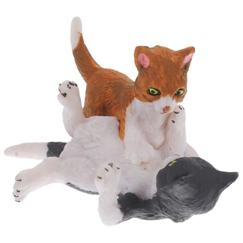 FIXOSHEE Miniatur Katze Figur Cartoon Modell aus Kleine Spielende Katzenstatue für Desktop und Mikro Landschaft Detailreich und Dekorativ Geschenk für Katzenliebhaber FIXOSHEE Miniatur Katze Figur Cartoon Modell aus Kleine Spielende Katzenstatue für Desktop und Mikro Landschaft Detailreich und Dekorativ Geschenk für Katzenliebhaber von FIXOSHEE