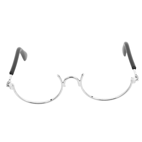 FIXOSHEE Miniatur Metallrand Brille für Puppen Transparente Halbrand Brillen Langlebiges DIY Cosplay Zubehör Vielseitig Passend für Puppenhaus Dekoration und Party Accessoires FIXOSHEE Miniatur Metallrand Brille für Puppen Transparente Halbrand Brillen Langlebiges DIY Cosplay Zubehör Vielseitig Passend für Puppenhaus Dekoration und Party Accessoires von FIXOSHEE