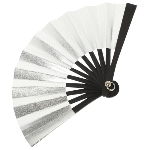 FIXOSHEE Miniatur Papierfächer Handfächer aus Holz und Papier Faltbarer Mini Fächer als Puppendeko und Partyfotografie Requisite DIY Zubehör für Puppen Kostüm von FIXOSHEE