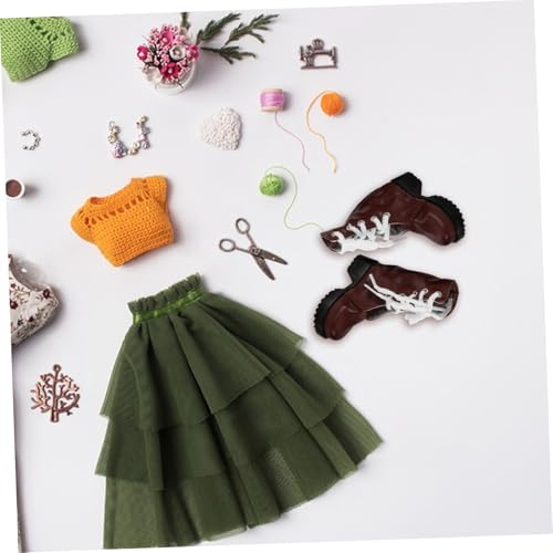 FIXOSHEE Miniatur Puppenschuhe Mini Doll Boots Puppenzubehör Miniatur Schuhdeko für Puppenhaus und DIY Puppe Zubehör Simulation Shoes Decors FIXOSHEE Miniatur Puppenschuhe Mini Doll Boots Puppenzubehör Miniatur Schuhdeko für Puppenhaus und DIY Puppe Zubehör Simulation Shoes Decors von FIXOSHEE